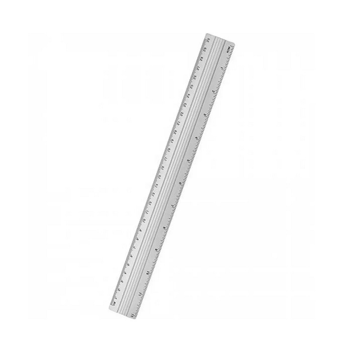 Régua 30cm Alumínio BRW RE1000 - Imagem 2