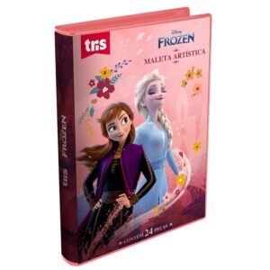 Maleta Pintura Frozen 24 Peças Tris
