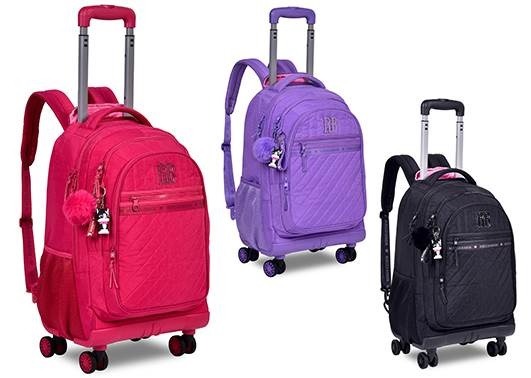Mochila Carrinho Clio Style Rebecca Bonbon Cores Sortidas RB24518