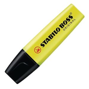 Caneta Marca Texto Stabilo Boss Amarelo 70/24 1132000