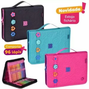 Estojo Clio Style Box Rebecca Bonbon Tipo Fichario Sortidos RB26233