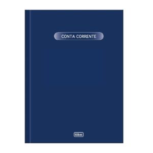 Livro Tilibra Conta Corrente 1/4 50fls 120154
