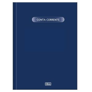Livro Conta Corrente Ofício 100 Folhas Tilibra 120201