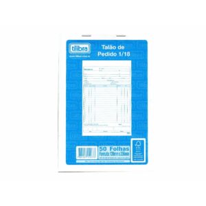 Pedido Tilibra 1via 1/18 50fls 139x209mm 155772