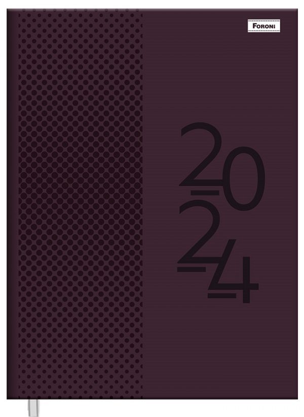 Agenda 2024 Compacta Executiva Color 176 Folhas Foroni 5376091