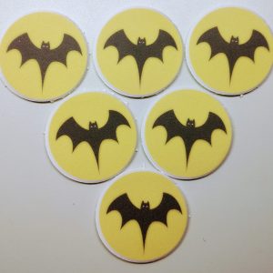 Aplique EVA Painel Para Artesanato Batman Ibel C/06 Unidades 3085