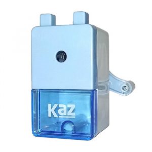 Apontador De Mesa Manual Com Depósito Kaz Azul KZ230AZ