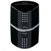 APONTADOR DEPOSITO FABER CASTELL GRIP PRETO 283801 CX10