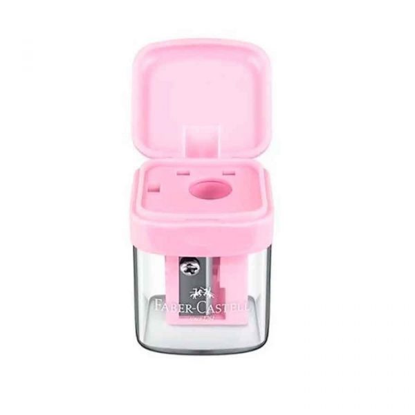 Apontador Faber Castell Minibox Tons Pastel Com Depósito MINIBOX C/25 Unidades