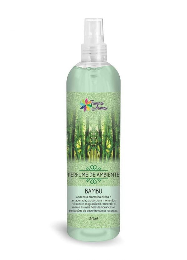 Aromatizador Perfume De Ambiente Bambu 240ml Tropical Aromas