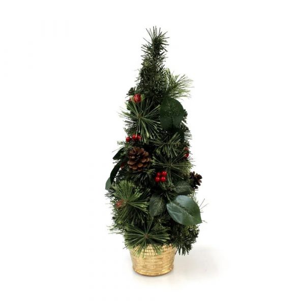 Arvore De Natal Decorada 50cm - Merita FPD3038