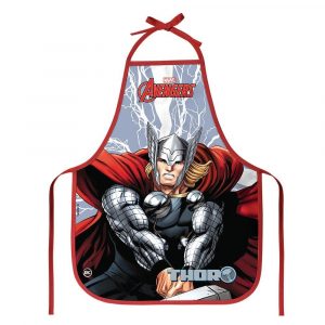 Avental Escolar Infantil Marvel Avengers Thor 2794