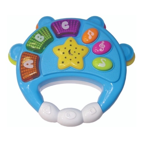 Baby Pandeiro Musical Magic Com Luz Sortidos Toy Mix 331.19.99