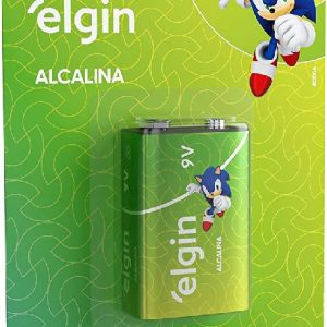 Bateria Elgin Alcalina 9V Dura + Blister 01Und