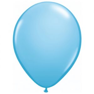 Bexiga Balão Azul Claro Liso Número 6.5 - São Roque c/50 Unidades