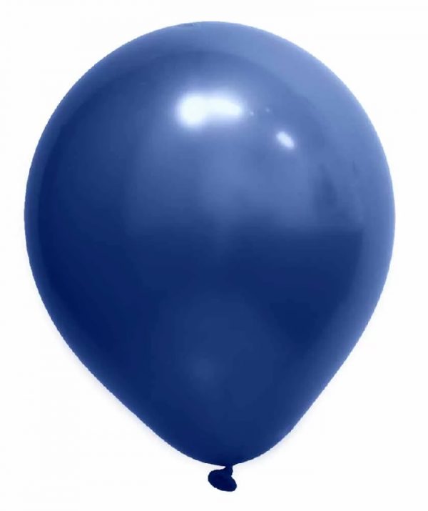 Bexiga Balão Azul Liso Número 6.5 - São Roque c/50 Unidades