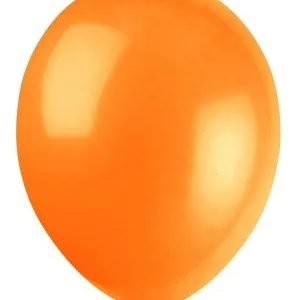 Bexiga Balão Laranja Liso Número 6.5 - São Roque c/50 Unidades