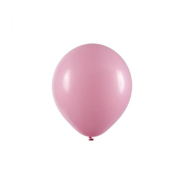 Bexiga Balão Rosa Liso Número 6.5 - São Roque c/50 Unidades