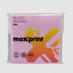 Bloco Adesivo Maxprint Linha Hope Candy 76 x 76mm 100 Folhas 74000123