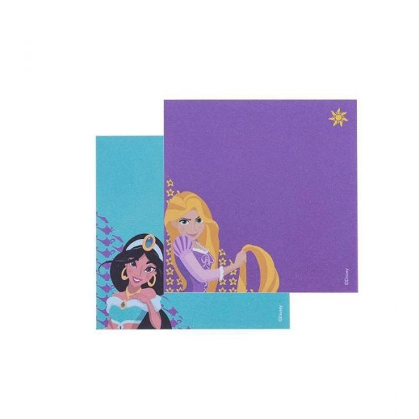 Bloco Adesivo Maxprint Princesas Rapunzel/Jasmine 76 x 76mm 100 Folhas 74000049
