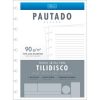 Bloco Tiliflex Para Caderno Argolado Colegial Pautado Rayado 90grs 80Fls Tilibra 341819