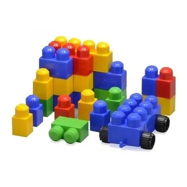 Blocos De Montar Mega Bricks 24 Pecas - Pais & Filhos 2210