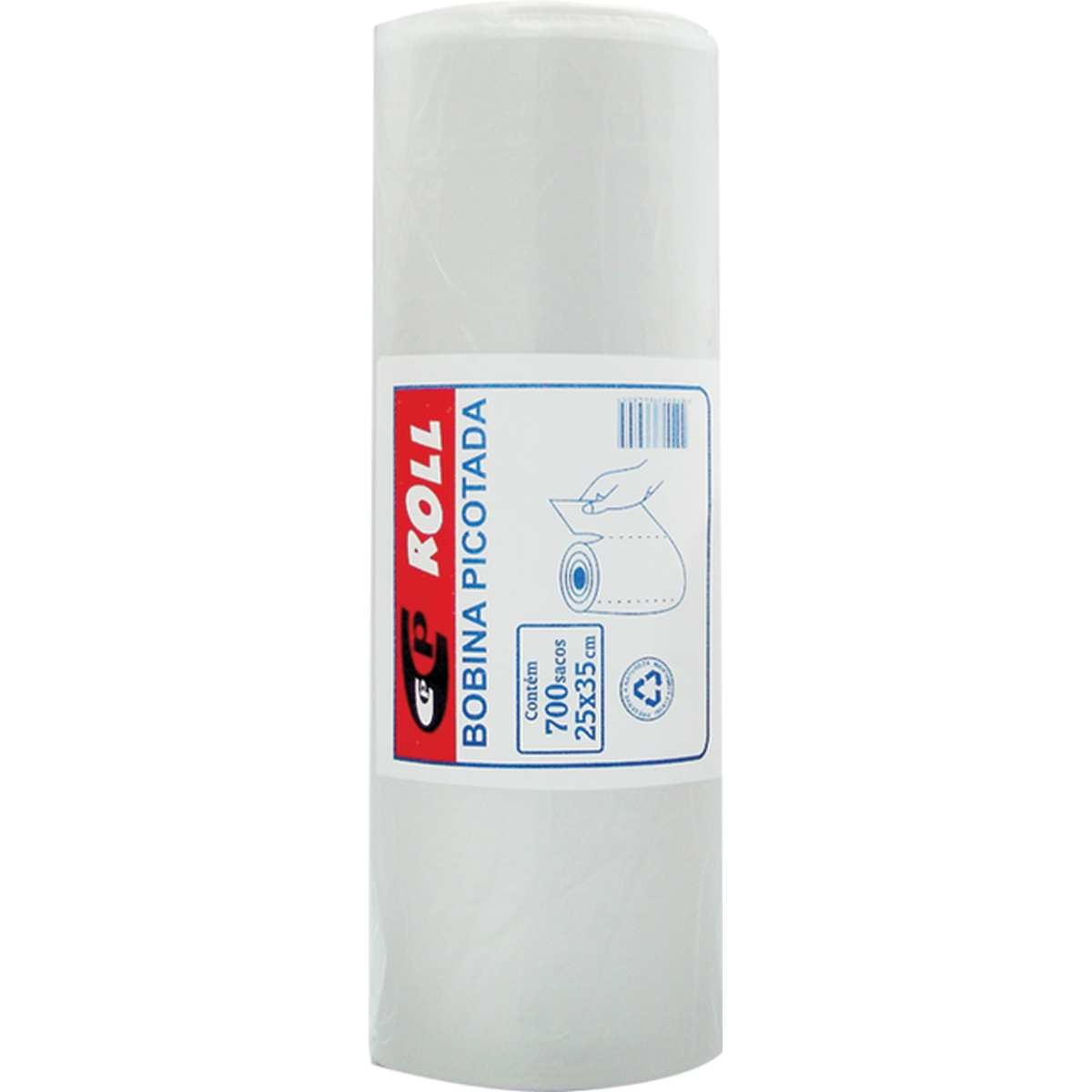 Bobina Picotada 25x35cm Central Plast 700 Unidades 147
