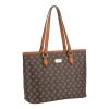 Bolsa Feminina Gash Café Estampada BG72268CF