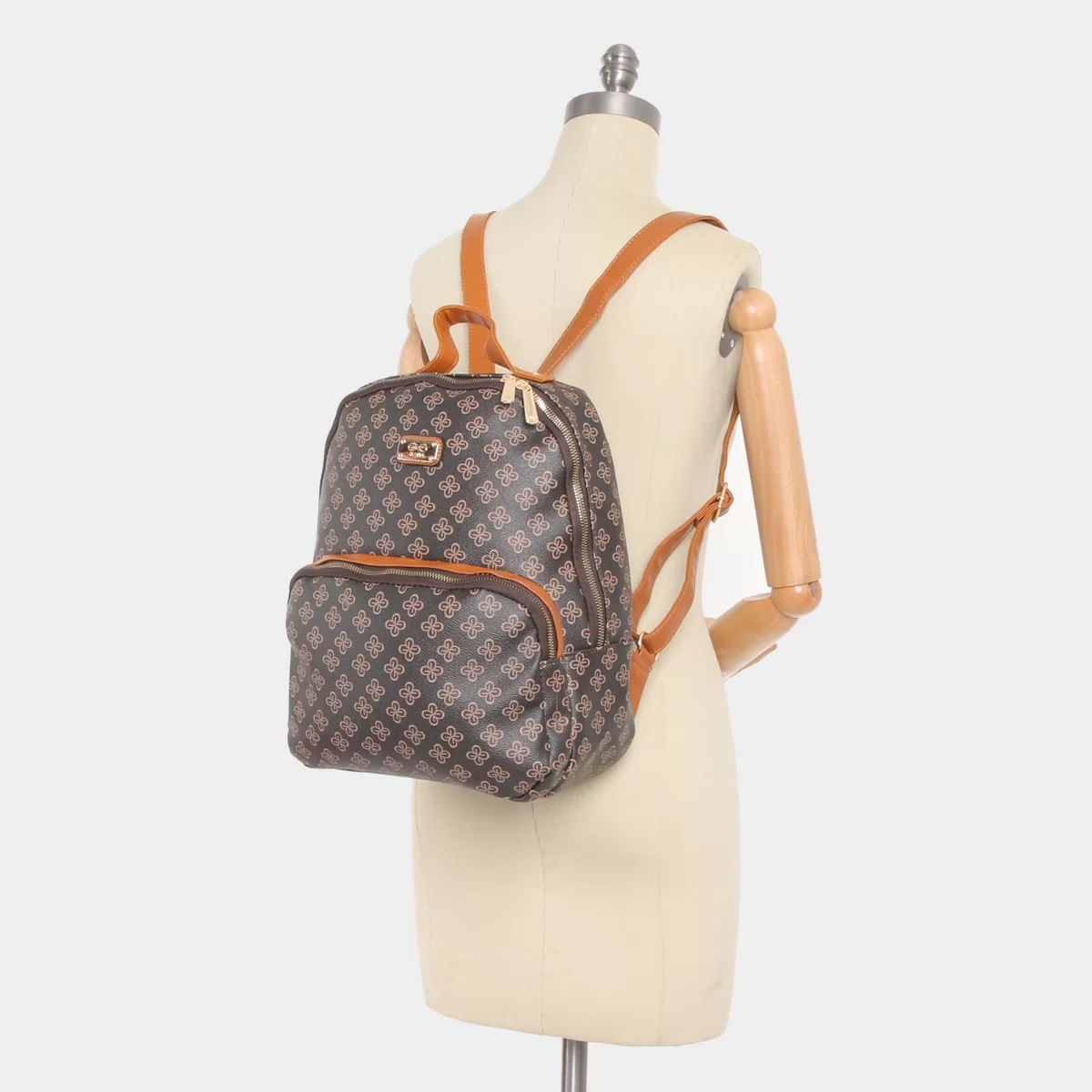 Bolsa Mochila Gash Feminina Café BG72267CF