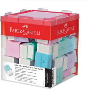 Borracha Faber Castell Fc Max Tons Pastel 7024MAR C/24 Unidades