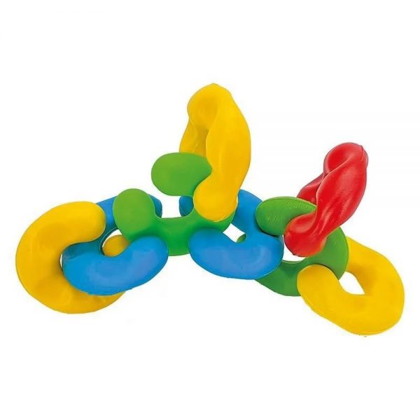 Brinquedo Blocos De Montar Elos Mágicos De Encaixe - Maxi Toys