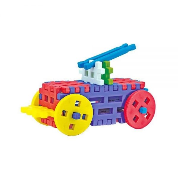 Brinquedo Blocos De Montar Mil Idéias De Encaixe - Maxi Toys