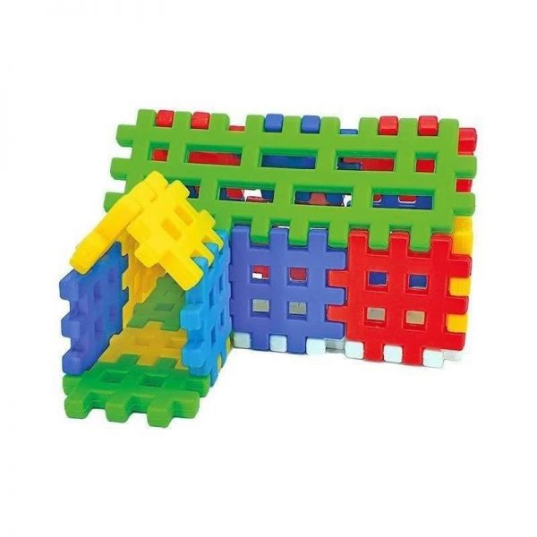 Brinquedo Blocos De Montar Mil Idéias De Encaixe - Maxi Toys