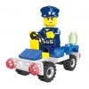 Brinquedo Blocos de Montar Polícia 6 em 1 - Pais e Filhos 14623
