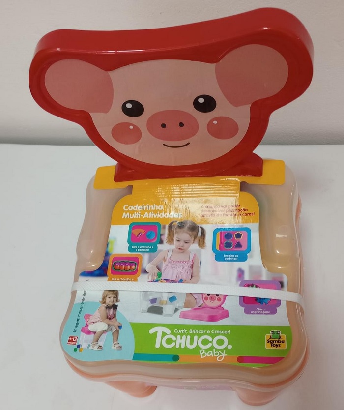 Brinquedo Cadeirinha Didática Bichinhos Tchuco Baby Samba Toys 209
