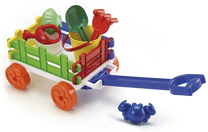 BRINQUEDO CARRETA DE PRAIA 8 PECAS DELTA