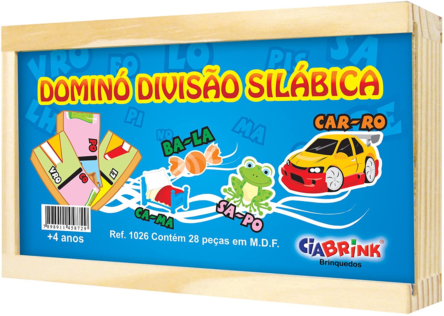 Jogo Pedagógico Sorvete Silábico