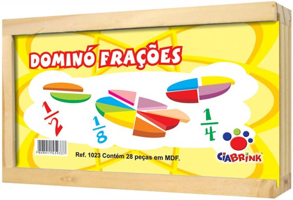 BRINQUEDO DOMINO FRACOES CIABRINK 1023