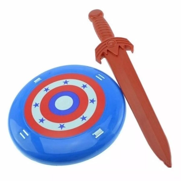 Brinquedo Escudo com Espada Herois 42Cm - Leplastic