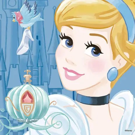 Puzzle Quebra Cabeça - Princesa Disney - 100 Peças - 3586 - Grow - Real  Brinquedos