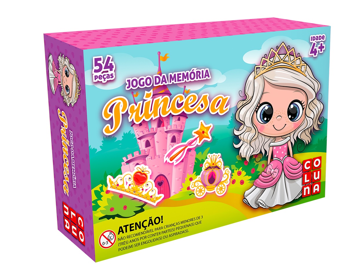 Princesinha Sofia Prato + Jogo da Memória Cartonado Disney -  Gedex/Allseasons - Jogos de Memória e Conhecimento - Magazine Luiza