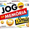 BRINQUEDO JOGO MEMORIA SMILE 40 PECAS +4 ANOS PAIS E FILHOS 7270