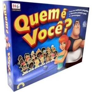 BRINQUEDO JOGO QUEM E VOCE +6 ANOS PAIS E FILHOS 7281