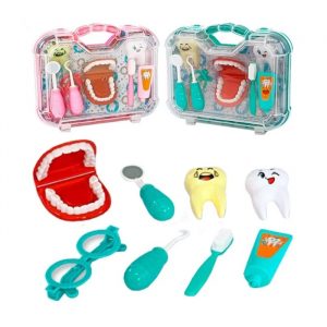 Brinquedo Kit Maleta Dentista Grande Sortidos Paki Toys1272