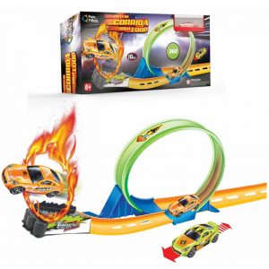 Brinquedo Pista De Corrida Com Loop - Pais & Filhos 5091