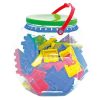 Brinquedo Pote Forme E Transforme 60 Peças - Maxi Toys