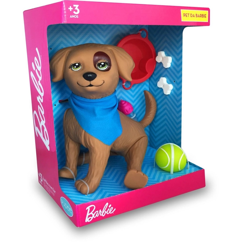 BRINQUEDO PUPEE PET DA BARBIE ROOKIE 1267