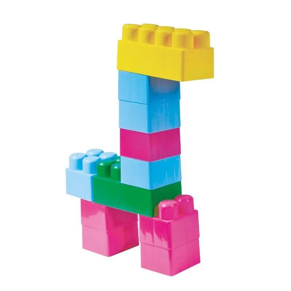 Brinquedo Super Baby Blocos De Montar Gigante 25 Peças – Maxi Toys -  Papelaria Criativa