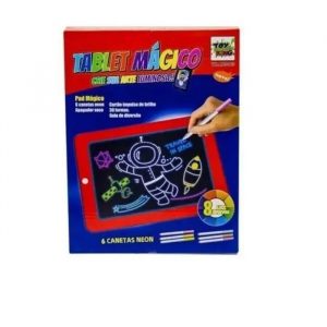 Brinquedo Tablet Mágico Toy King TKAB3063