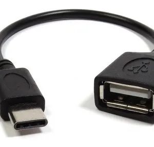 Cabo Adaptador Usb Tipo C USB (Fêmea) Para Ligar Pendrive Teclado Mouse OTG CB88
